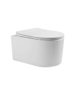 Унитаз Мия AQ2004T-00 подвесной цвет Белый с сиденьем Микролифт Aquatek