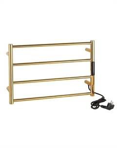 Электрический полотенцесушитель 560x370 704153081 цвет Золото Bemeta
