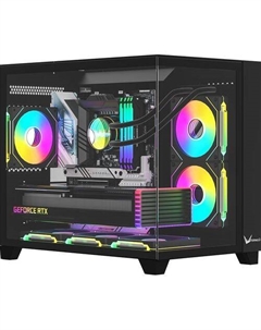 Корпус mATX Crystal Z9ML Floe, Midi-Tower, без БП, черный Formula