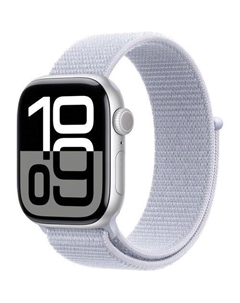 Смарт-часы Watch Series 10 A2997, 42мм, голубой/серебристый Apple