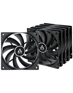 Вентилятор 120x120 Arctic Cooling F12 Value pack Black 5pcs-pack (ACFAN00248A) Ret