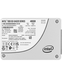 Внутренний SSD-накопитель 480Gb Intel SSDSCKKB480GZ1Z SATA3 2.5" D3-S4520-Series