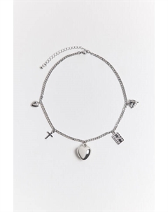 Цепочка серебристая с подвесками Befree