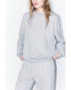 Свитшот базовый из хлопкового футера Befree