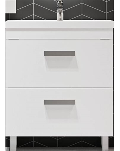 Тумба под раковину без столешницы Orlando 70 белая матовая Velvex