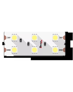 Светодиодная лента DSG5120-24-WW-33 000523 Designled