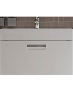 Тумба под раковину без столешницы Estea 80.1Y белая матовая Velvex