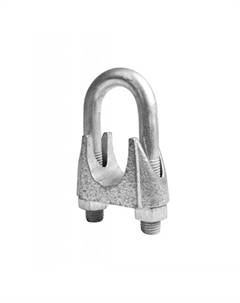 Зажим канатный 12357, ф=5 мм, DIN 1142 Tor