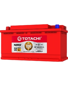 Автомобильный аккумулятор Niro MF 100 Ач обратная полярность L5 Totachi