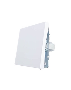 Выключатель 1-клавишный Zima белый Lezard