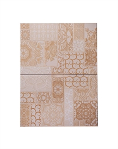 Декор настенный Нега 20х30 см бежевый Unitile