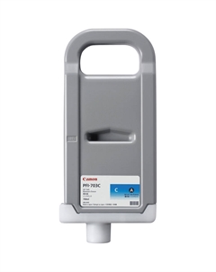 Картридж струйный Canon PFI-703C (2964B001), голубой, оригинальный, объем 700 мл для Canon Canon imagePROGRAF-iPF810 / iPF815 / iPF820 / iPF825