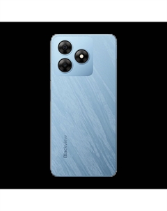 Смартфон Blackview Wave 8, 6.56" 1612x720 IPS, Unisoc Tiger T606, 4Gb RAM, 128Gb, 3G/4G, Wi-Fi, BT, 2xCam, 2-Sim, 5000 мА⋅ч, USB Type-C, Android 14, синий