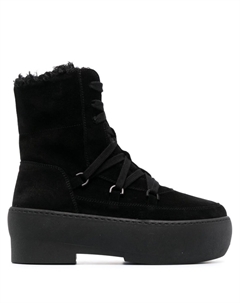 Сапоги на шнуровке, черный Giaborghini