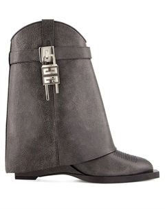 Ковбойские ботинки Shark Lock Cowboy, черный Givenchy