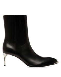 Ботильоны кожаные Hanika, черный Bally