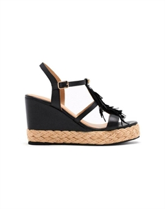 Босоножки на танкетке FLECOS ELDERON, черный Gioseppo