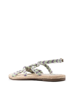 Эспадрильи Yucatán на плоской подошве Manebi, зеленый