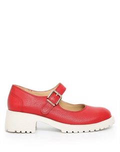 Кожаные мокасины Esmerie, красный Sarah chofakian