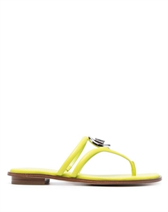 Шлепанцы с логотипом, зеленый Michael michael kors