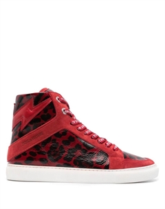 Кроссовки ZV1747 High Flash, красный Zadig&voltaire
