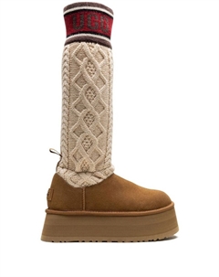Сапоги Classic Sweater Letter "Chestnut", нейтральный цвет Ugg