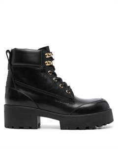 Ботинки Trekker из кожи, черный Givenchy