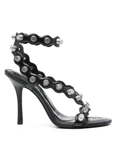 Сандалии Riot 105 мм, черный Alexander wang