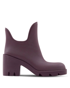 Ботильоны с закругленным носком, фиолетовый Burberry