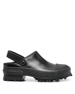 Массивные мюли с логотипом, черный Camper lab