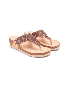 Босоножки на танкетке BRILLO STODDARD, фуксия Gioseppo