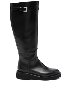 Сапоги с пряжками, черный Doucal's