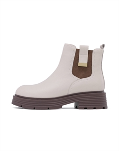Ботинки Челси женские, кремовый Aokang