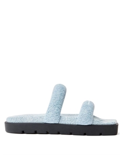 Джинсовые сандалии Jay на платформе, синий Alexander wang