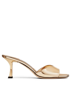 Мюли Skye с эффектом металлик, золотистый Jimmy choo