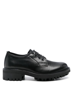 Кожаные туфли-оксфорды, черный Calvin klein