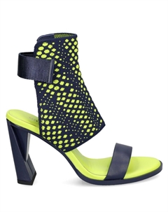 Босоножки Zink Fab 90 с ремешком на пятке, зеленый United nude