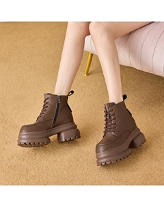 Ботинки Martin Boot женские, коричневый 15 mins