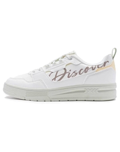 Кроссовки Skateboarding Shoes Women's Low-top White And Yellow, белый/желтый Xtep