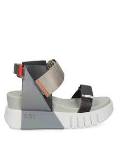 Босоножки Delta Run 65 на платформе, бежевый United nude