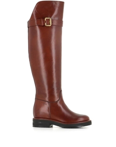 Кожаные сапоги, коричневый Chloe