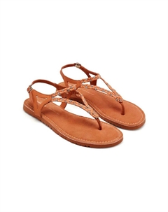 Шлепанцы GRIEGAS, RAFIA Y BRILLO LIMINGTON, оранжевый Gioseppo