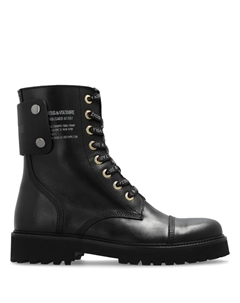 Ботинки на шнуровке, черный Zadig&voltaire