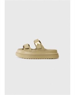 Босоножки на платформе BIGSCHMONA, оливковый Steve madden