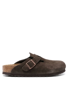 Замшевые слиперы Boston, коричневый Birkenstock