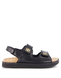 Сандалии кожаные 4G, черный Givenchy