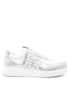 Кроссовки Logo 4G, белый/серебристый Givenchy