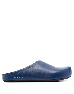 Фактурные слиперы, синий Marni