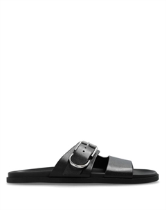 Сандалии с декоративной пряжкой, черный Givenchy