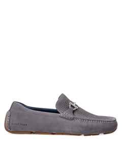 Мокасины Grand Laser Bit, серый Cole haan